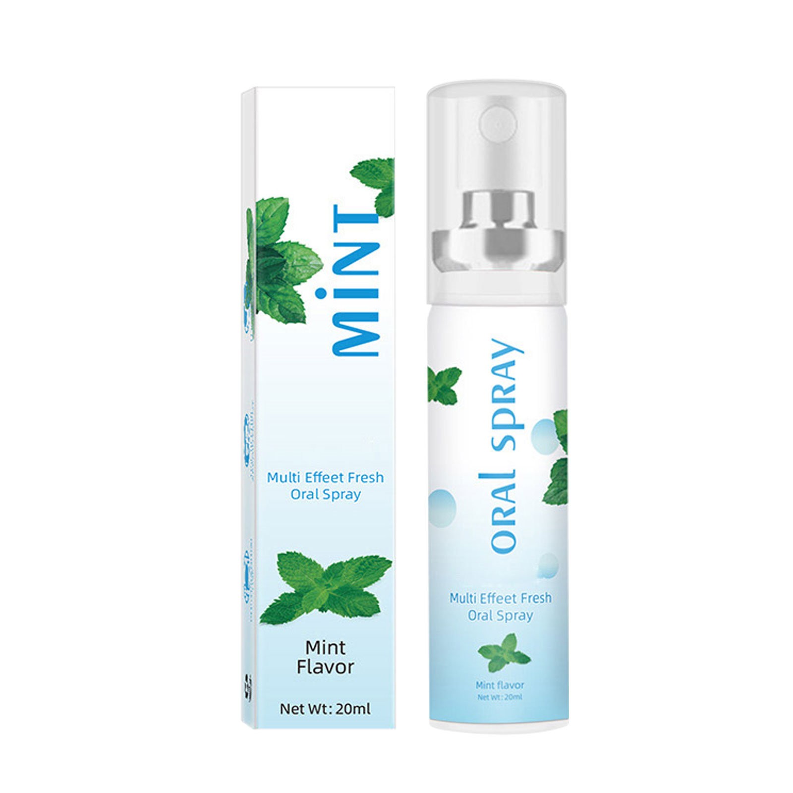 Fruit Flavored Oral Spray Mouth Spray Fresh Breath Compact Portable Refreshing Cool Fresh Breath Oral Odor Care 20ML